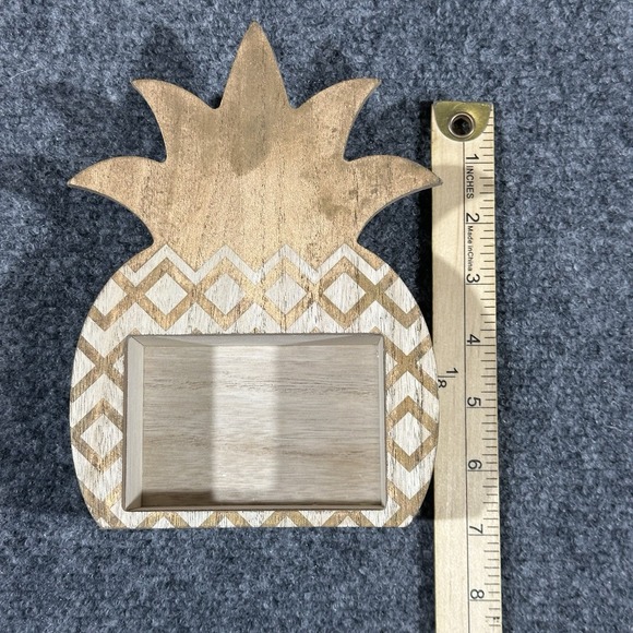 Office Envy Pineapple Desk Daily Wooden Block Calendar , 5.5"x8" 2"‎ - Picture 6 of 9